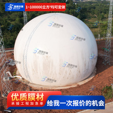 10~5000方双膜储气柜 养殖猪场沼气柜 污水处理厂双膜储气柜