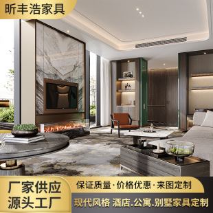 Modern Style Hotel Standard Room Full Set of Furniture Double Room Furniture Apartment B&B Full Set of Professional Manufacturers