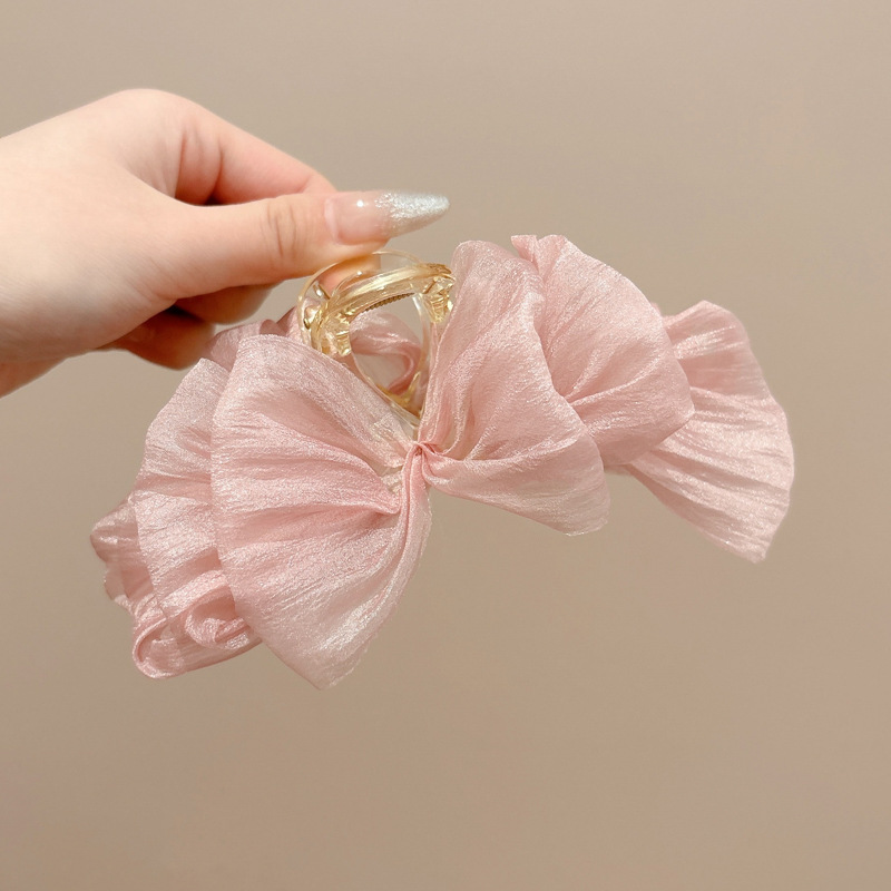 2#Pink bubble clip 13cm