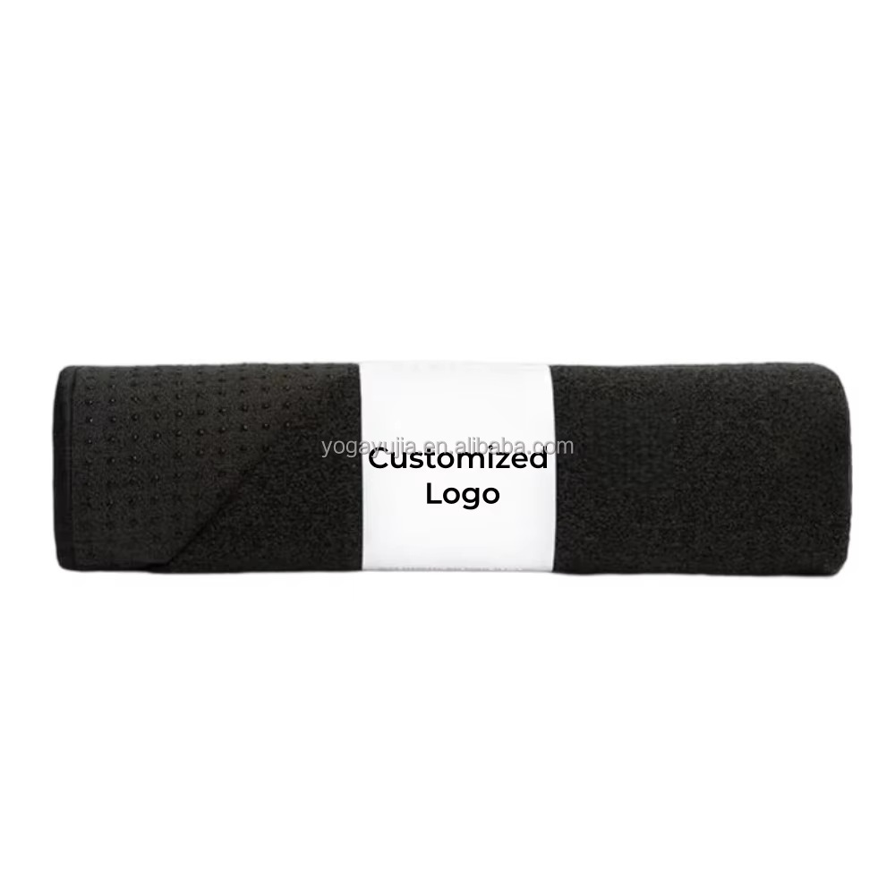 Customized Yoga Hot Yoga Towel, Non-Slip Silicone Grip Towel, Microfiber Mat, Sweat-Absorbing for Body Training