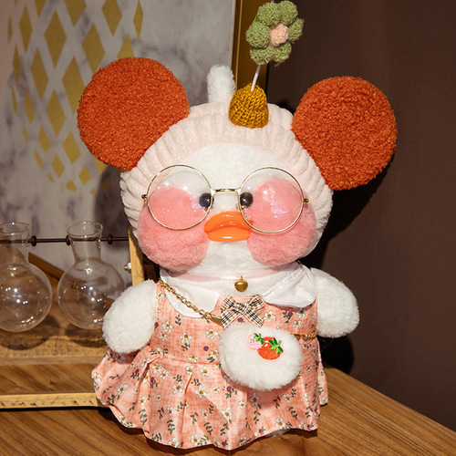 Plush toy hyaluronic acid duck internet celebrity duck lalafanfan cafe mimi ins hyaluronic acid duck doll