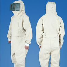 喷砂服打砂衣帆布加厚油漆涂料冲砂喷沙服裤子分连体防护服打磨帽