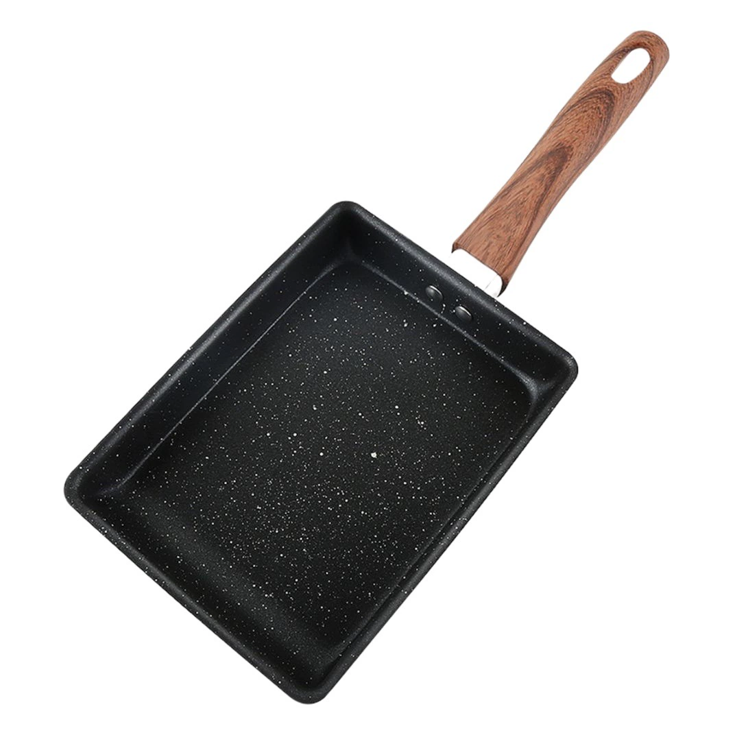 Густое жареное яйцо в японском стиле Жаркое из нефрита антипригарное стейк Сковорода для блинов плоская антипригарная индукционная плита для завтрака некурящая маленькая железная сковорода