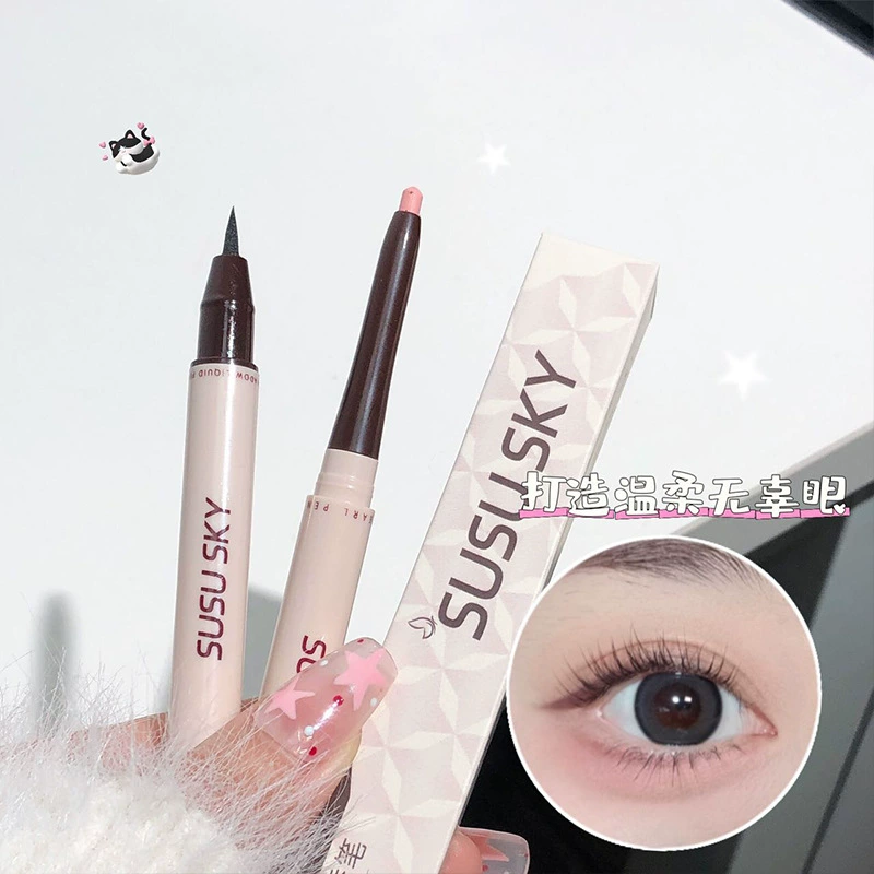 SUSU SKY Двусторонний яркий карандаш для глаз тени для век блестки для ногтей подводка контурирование оптом