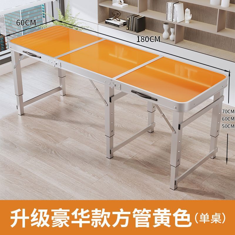 Mesa de comedor portátil, mesa de elevación de mano, tabla de exhibición, mesa de alquiler, mesa simple, mesa plegable al aire libre