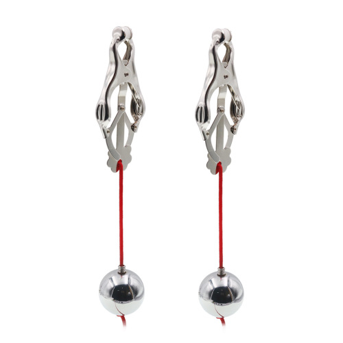 Fun and powerful nipple clamps, fun metal pendants, weight-bearing balls, festive stretchers, vaginal clamps, alternative games, adult products