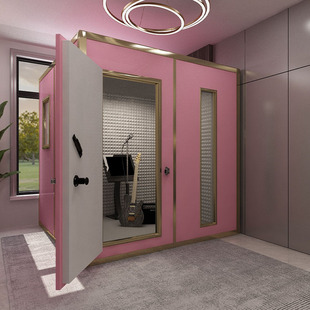 J8 Recording Studio Sleep Piano Cabin Assembled Small Soundproof Room Silent Warehouse Removable Live Broadcast Room Home Family G3