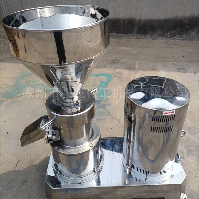 供小型乳化沥青胶体磨 腻子膏胶体磨 食品级不锈钢胶体磨
