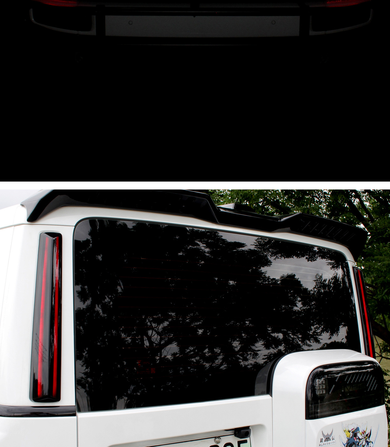 Suitable for Icar V23 High-Mounted Brake Tail Light D-Pillar Warning Light Special Light Dedicated Modification and Upgrade Accessories