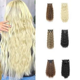 假发马尾;假发片;其他假发