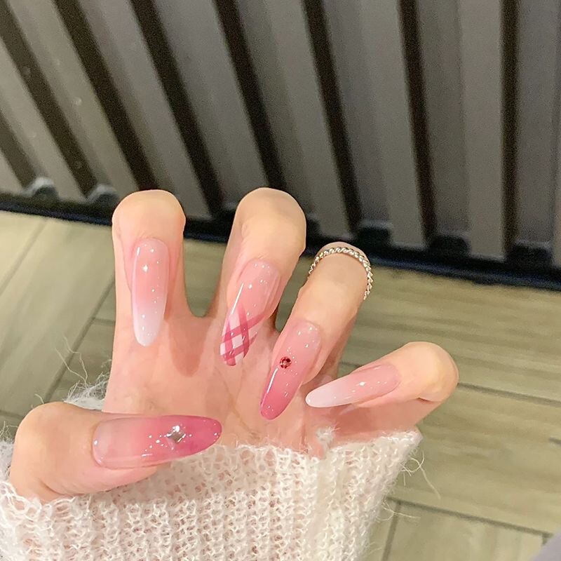 新款儿童穿戴甲卡通可爱小女孩美乐蒂学生美甲女童礼物可拆卸|undefined