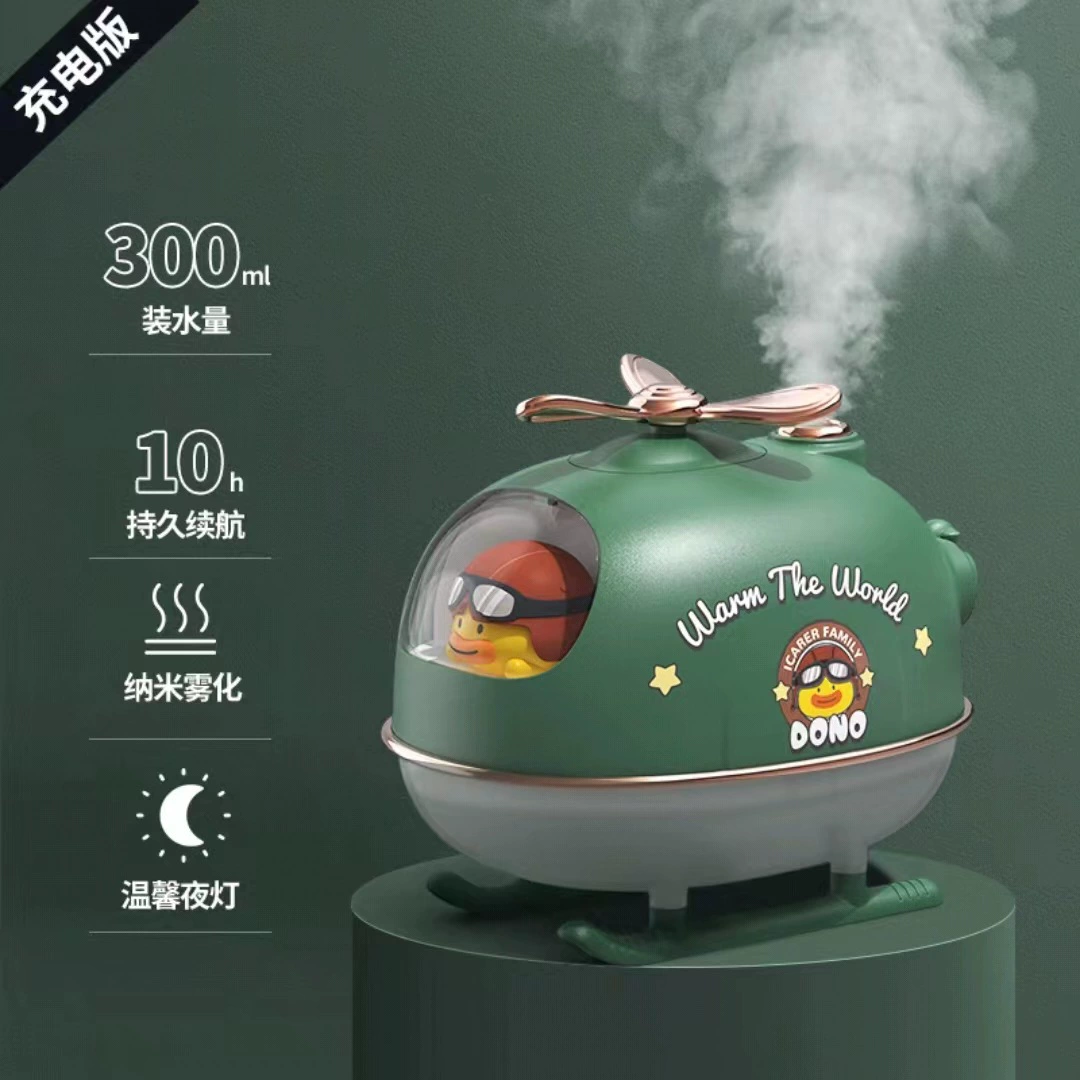 Mini Table Humidifier, USB/Charging Aromatherapy Diffuser, Nano-Fog & Night Light, Multiple Models