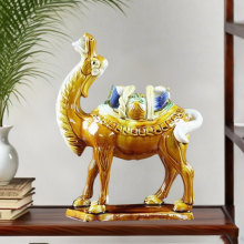 唐三彩陶瓷骆驼摆件丝绸之路骆驼酒柜客厅玄关装饰酒店开业礼品