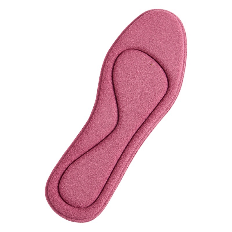 Niños Plantilla de autocalentamiento bebé especial cálido forrado de lana plantilla deportes cómodo antibacteriano desodorante transpirable absorbente de sudor invierno