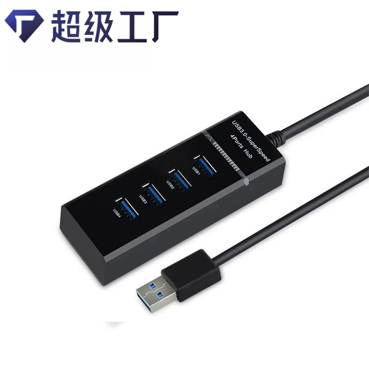 Usb3.0hub4 ламповые полосы 3.0 шунтатор Hub Extender usb компьютерная док-станция
