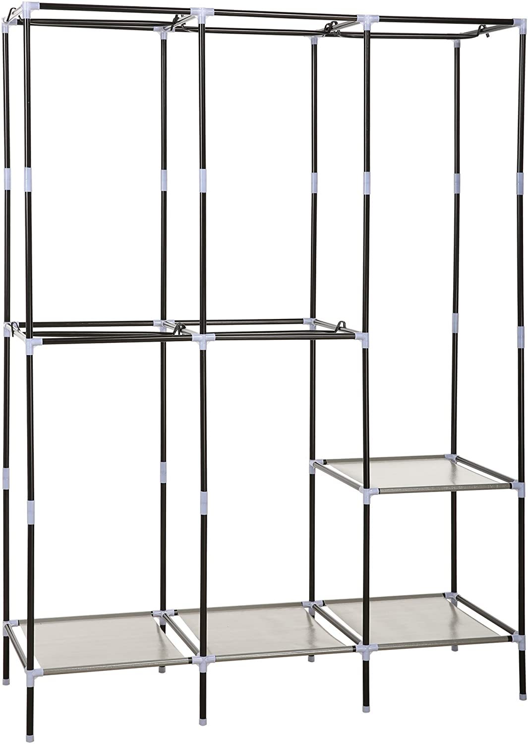 亞馬遜爆款簡易無紡布大號六格衣柜防塵收納掛衣柜衣櫥架收納柜