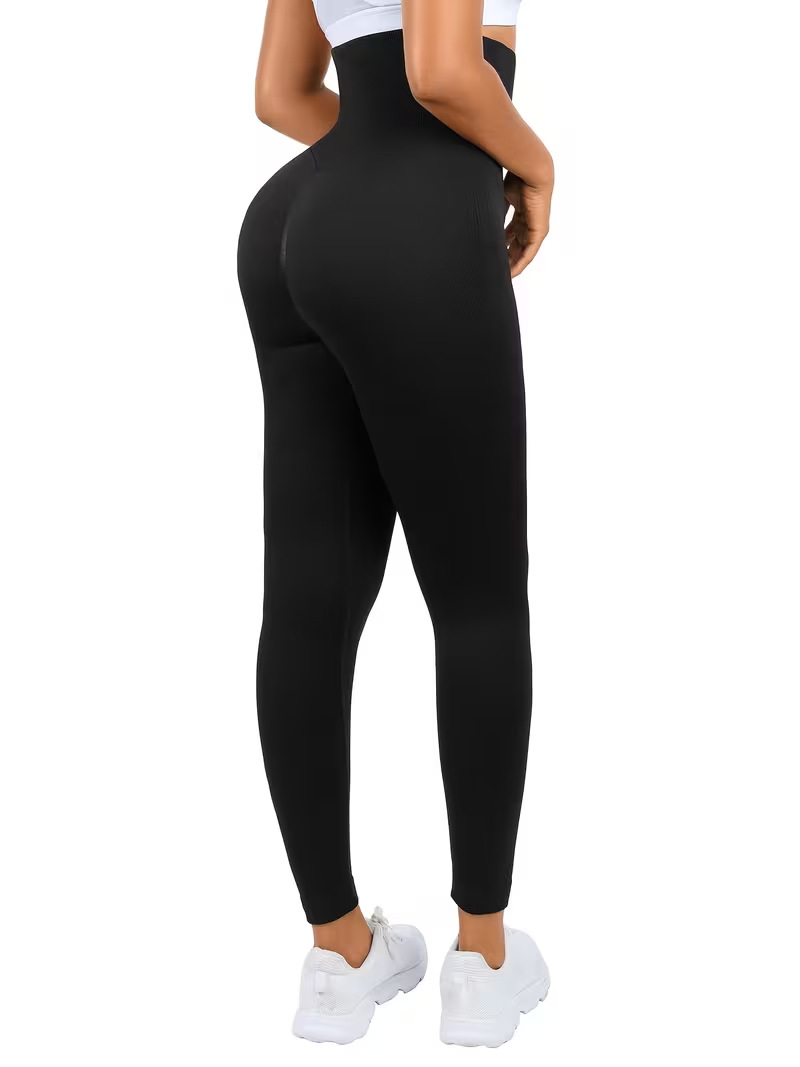 Europa y América comercio exterior cintura de cintura apretada cintura alta abdomen levantamiento de cadera alta elástica leggings transfronterizos spot