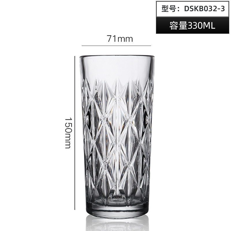 DELISOGA serie europea amanecer tazas de vino de cristal minimalista tazas de bebida tazas de cerveza de whisky