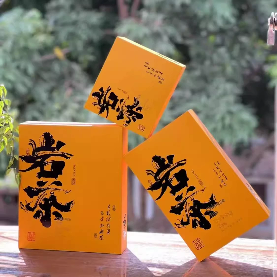 Stone oolong, улунский чай Да Хонг Пао, подарочная коробка