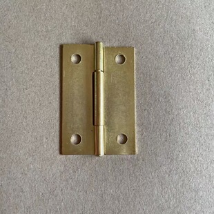 2-inch copper-plated gold hinge 43x29 iron hinge flat hinge jewelry box cabinet door hinge