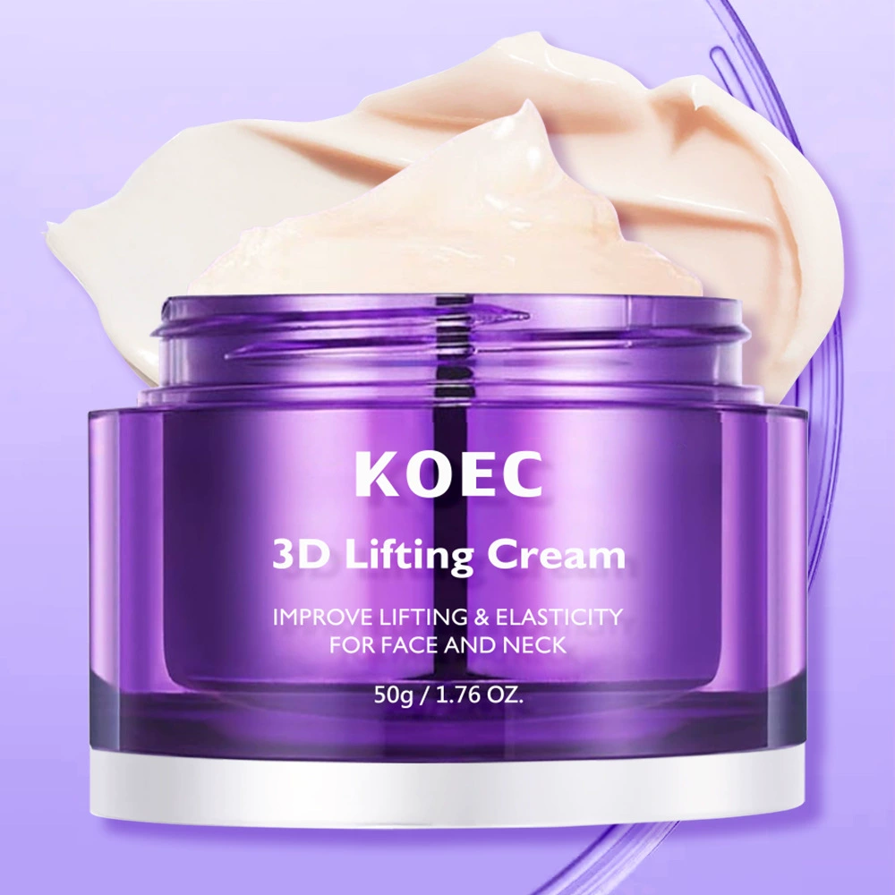 Крем для лица с лифтингом (KOEC) 3D-лифтинг, 50 г — подтяжка и упругость лица и шеи