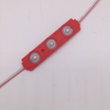 三灯防水注塑模组  led模组光源5730  广告灯箱光源12V