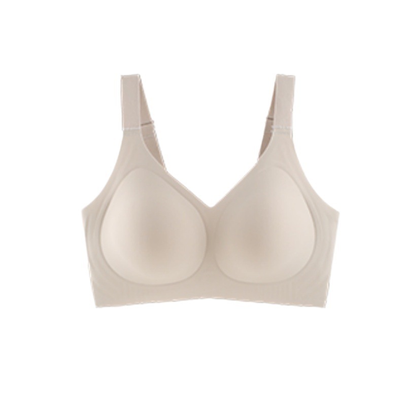 クロスボーダー巨乳小ぶり下着女性用フルカップ薄型たるみ防止胸縮小シームレスファットmmシェイプブラ夏|undefined