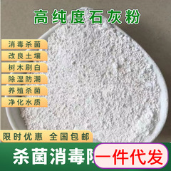良質生石灰粉養殖魚塘消毒殺菌ブラシ樹果樹保温改良土壌室内防かび吸湿