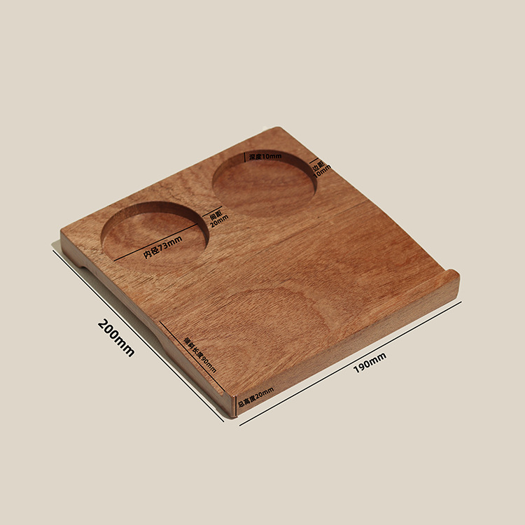 19x20x2cm(이중 구멍) 사펠레 목재