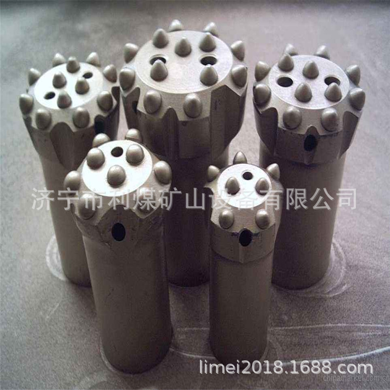 厂家量多供球齿钻头十字钻头Φ28-Φ48球齿钎头 7、8、9柱齿钻头