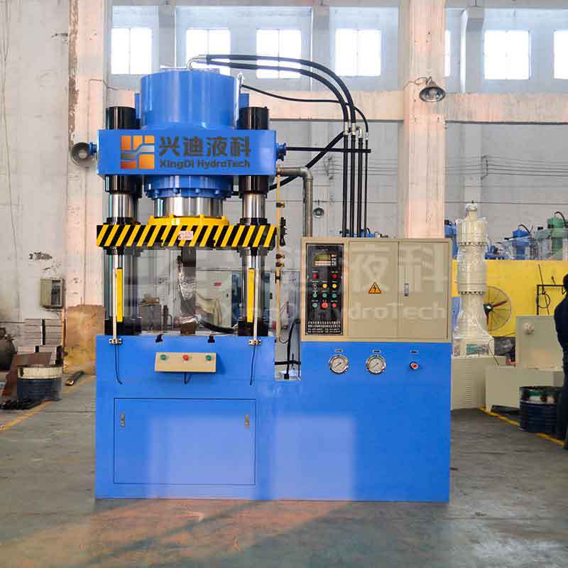 自行车立管/散热器铝件精密成形设备500T伺服冷挤压机