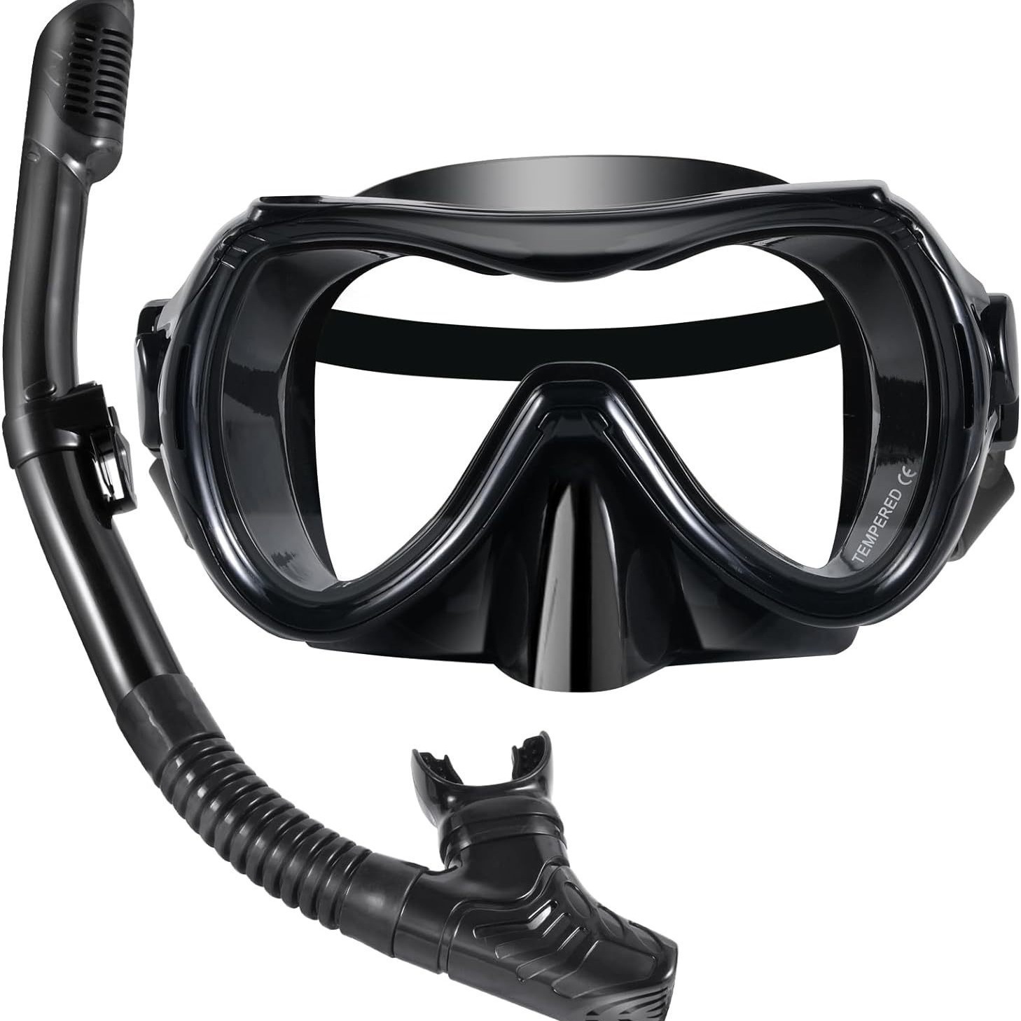 Snorkeling diving goggles suit snorkeling two treasure diving mask full dry goggles breathing tube scuba diving suit
