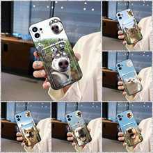 适用Nothing手机壳数码男女款质感青春趣味新款潮流创意放照片狗