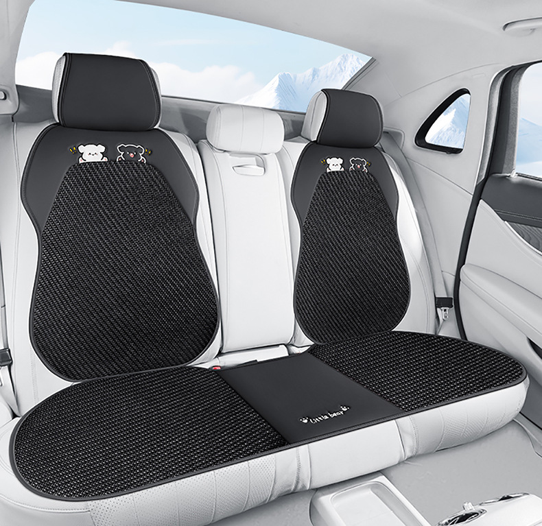Factory Direct Sales Summer Universal Comfortable Breathable Simple and Stylish Seven-Piece Set Multi-Piece Set Car Seat Covers