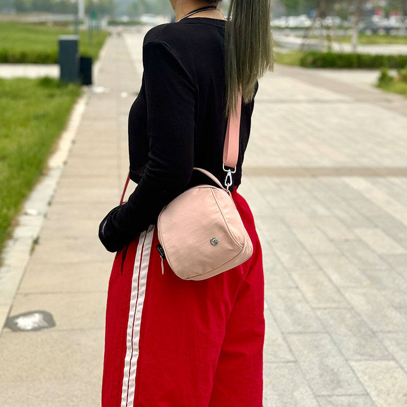 Waterproof Nylon Women's Fashion Lightweight Mini Backpack Multi-Compartment Shoulder Bag Commuter Shell Bag - Thumbnail 3