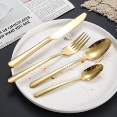厚みのある 304 ステーキナイフとフォークセットホテル西洋食器セット Jieyang 卸売エレガントなステンレス鋼のナイフ、フォーク、スプーン