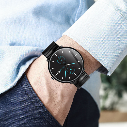 Diz  new watch men's watch mechanical student watch women's watch trendy waterproof electronic quartz watch one piece drop shipping