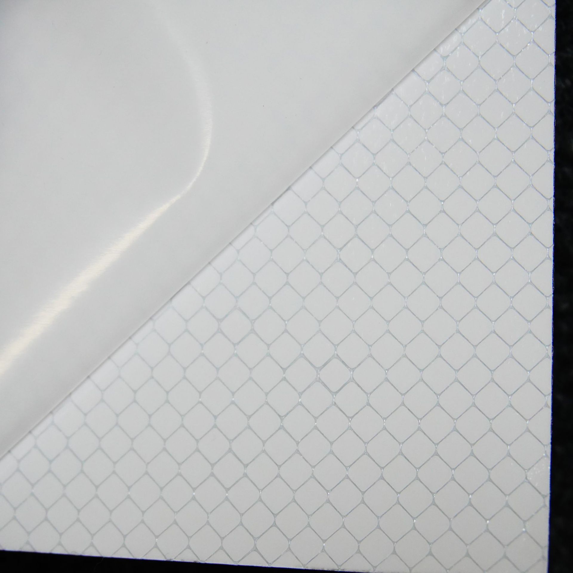 Película de advertencia reflectante bicolor Película de advertencia reflectante autoadhesiva RGP Paste de advertencia negro-amarillo recto rojo-blanco