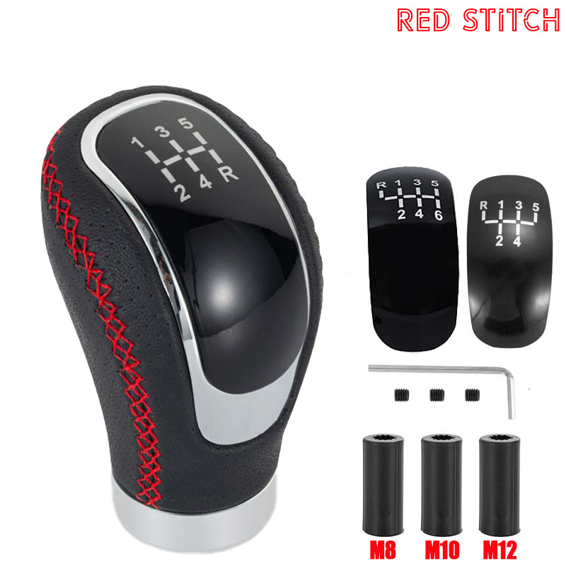 Línea roja, línea azul, línea negra, cambio de velocidad de automóvil transfronterizo, cambio de velocidad de automóvil, accesorios de bola de mano image 8