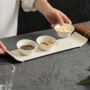 德化长方陶瓷烤肉菜碟