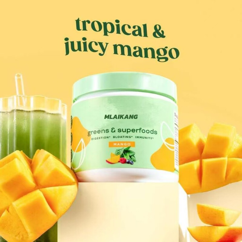 Tk Hot Product Export Bloom Nutrition Probiotic Spirulina Powder Super Food Green Powder Set