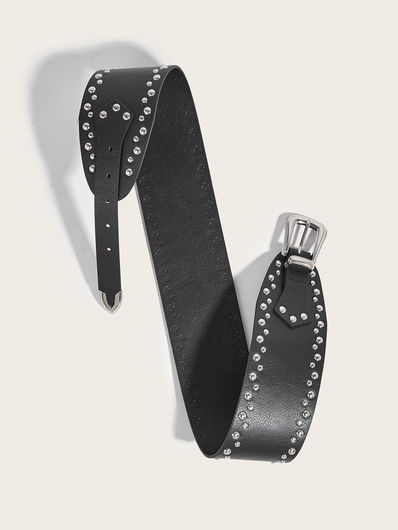 150g Weight Belt Classification Holiday, Daily Occasion Pu Leather, Alloy Material Geometric Pattern All Seasons Season Women's Gender Streetwear Style Streetwear Geometric Pu Leather Alloy Women's Leather Belts 7