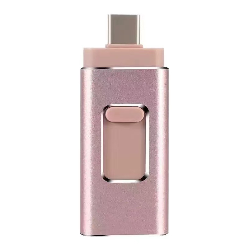 Apple Android 大容量 128G USB フラッシュドライブに適したクロスボーダー卸売フォーインワン多機能コンピュータ携帯電話 USB フラッシュドライブ|undefined