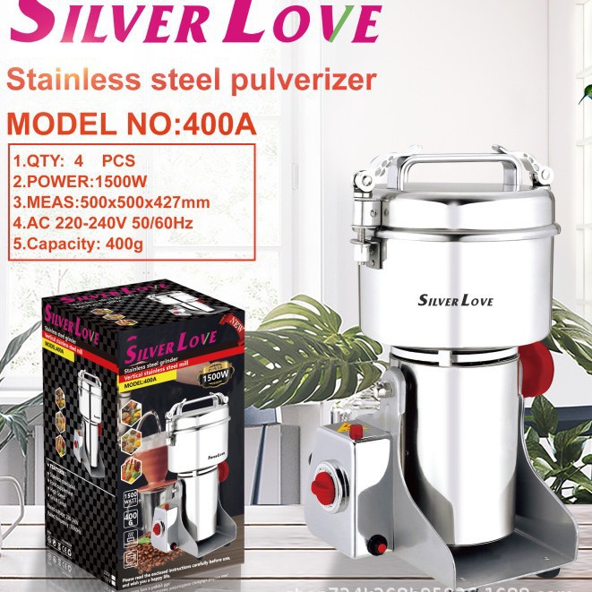 Comercio exterior pequeño electrodoméstico molino de polvo doméstico multifunción molino de acero inoxidable de alta velocidad molino GRINDER