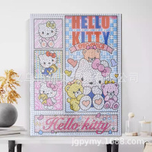 30*40大尺寸钻石画手工diy卡通点钻画粘贴画马赛克儿童益智装饰画