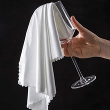 酒店擦玻璃杯的专用布神器擦杯子毛巾红酒杯擦试布擦杯布抹布吸水