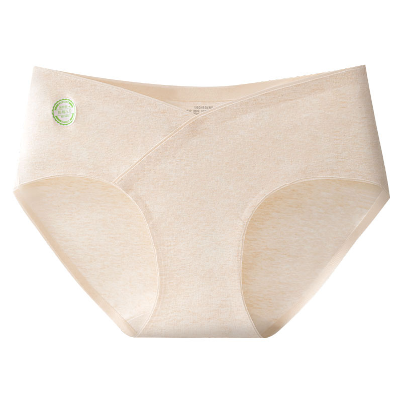 Ropa interior de maternidad, algodón puro, antibacteriano, entrepierna alargada, embarazo temprano, medio y tardío