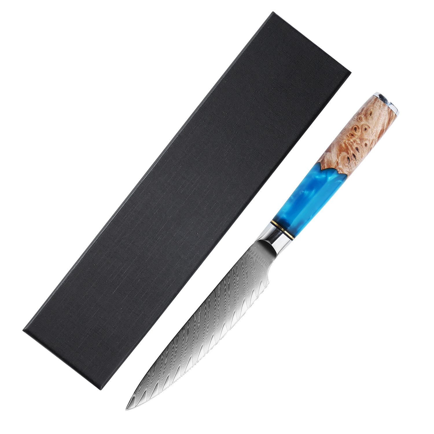 67 capa de cuchillo de cocina de acero Damasco cuchillo de cocina VG10 mango de resina de madera estable cuchillo de cocina sashimi pescado