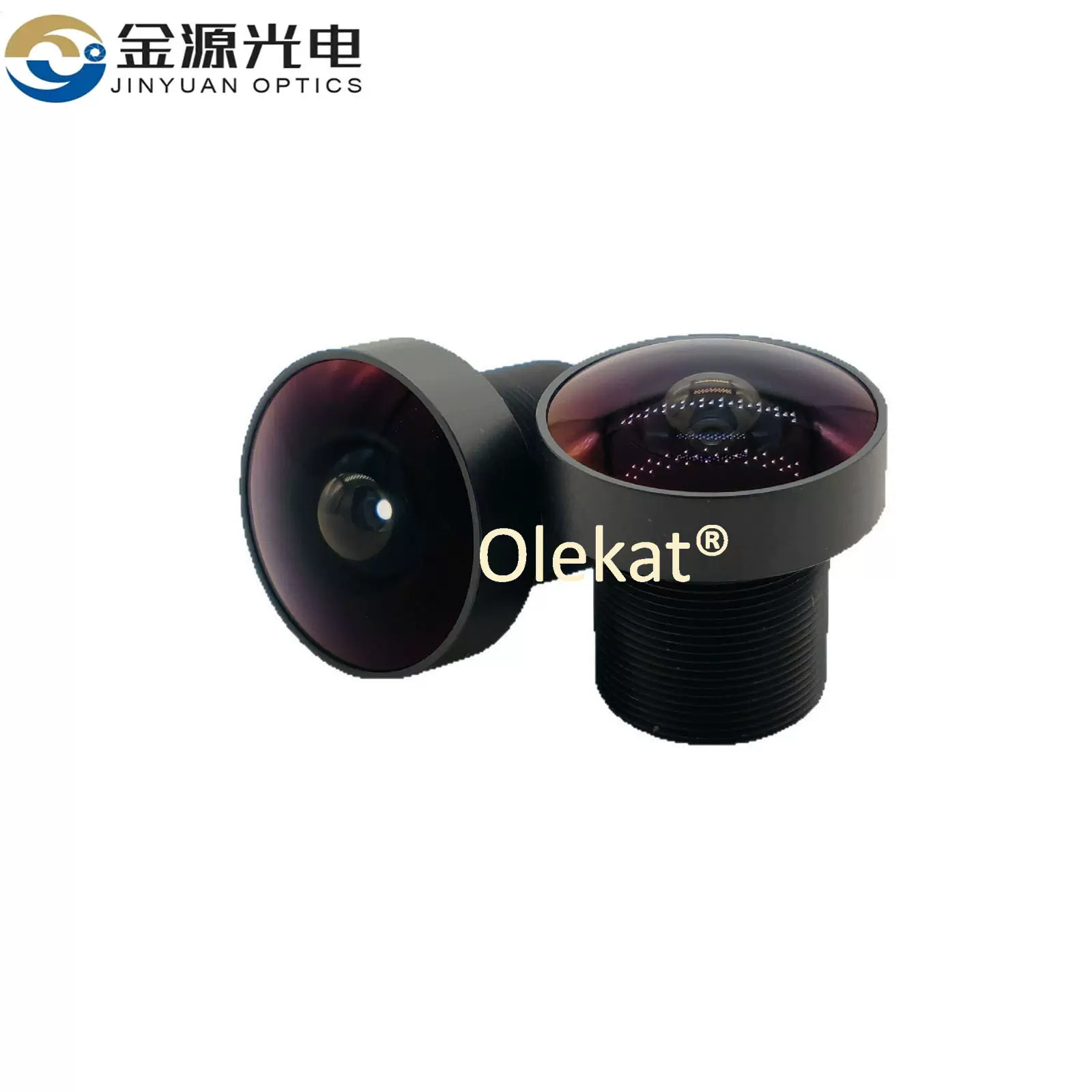 1.8mm 5MP 鱼眼全景镜头 广角镜头 无死角监控 车载镜头