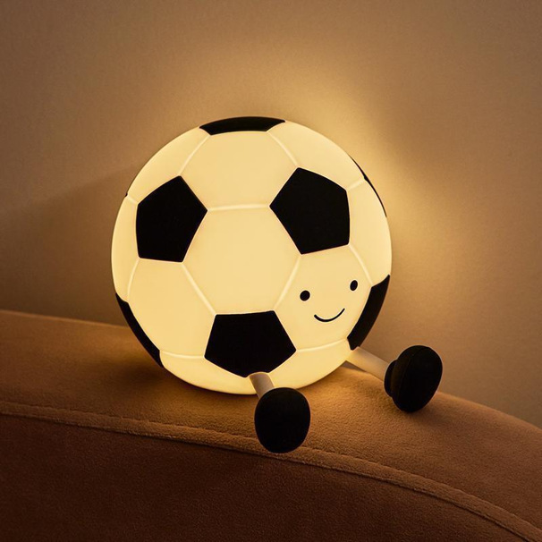 Cross-Border Popular Football Silicone Pat Light, Timer-Enabled, Rechargeable, Home Decoration Creative Desk Lamp, Colorful Night Light Cross-Border Popular Football Silicone Pat Light, Timer-Enabled, Rechargeable, Home Decoration Creative Desk Lamp, Colorful Night Light